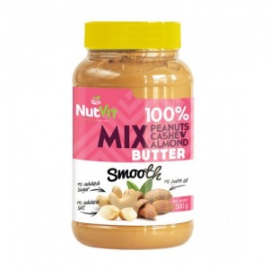 NutVit 100% Nut Butter Mix (500 грамм) Фото №1